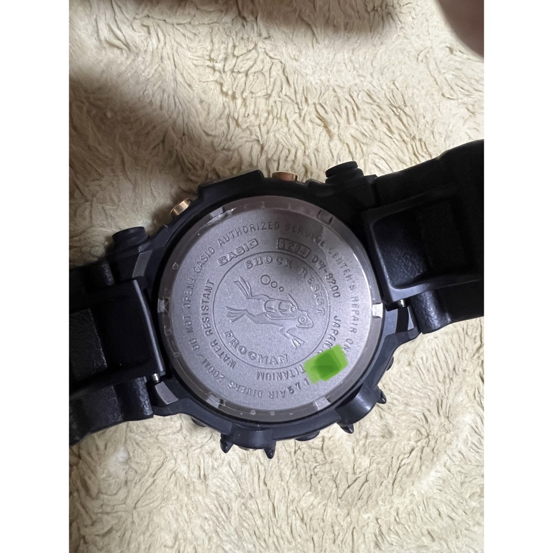 G-SHOCK - ゴールドチタンフロッグマン 黒金蛙 DW-8200B-9A G G-SHOCK - ゴールドチタンフロッグマン 黒金蛙 DW-8200B-9A G