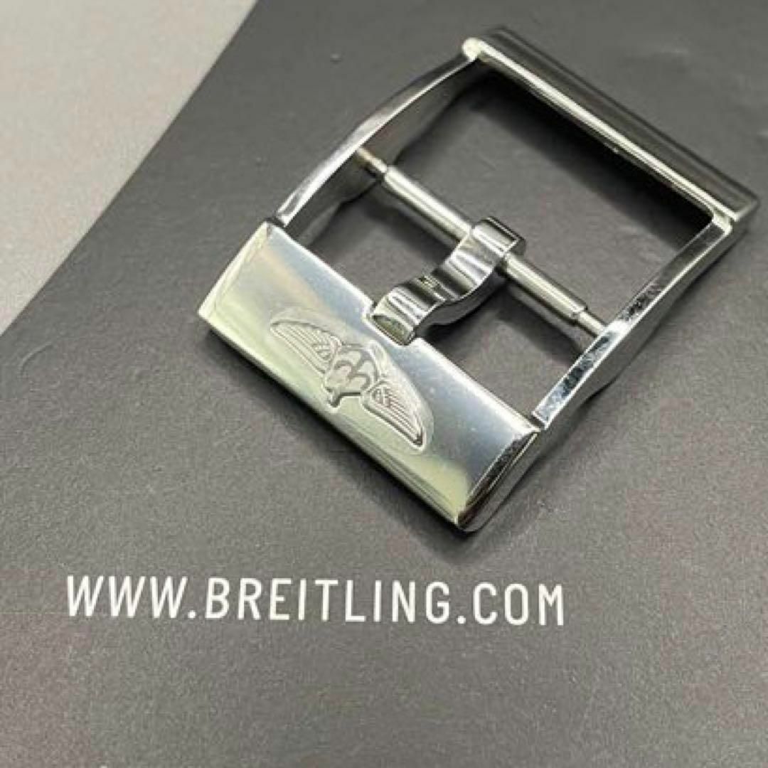 6 24mm BREITLING ブライトリング 黒 ラバーベルト Dバックル