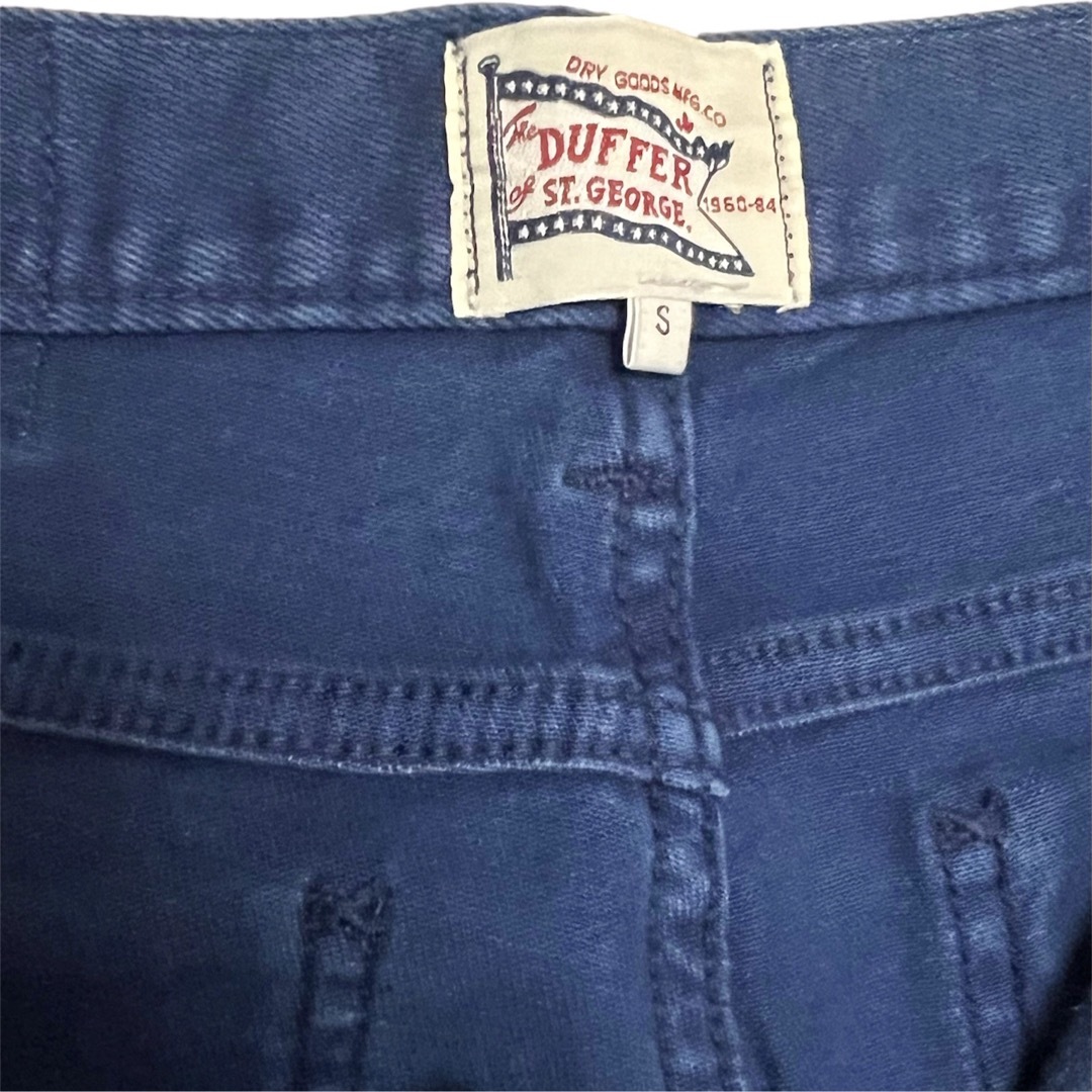 The DUFFER of ST.GEORGE(ザダファーオブセントジョージ)のダファーオブセントジョージ　カラー　スキニー　パンツ　Sサイズ メンズのパンツ(デニム/ジーンズ)の商品写真