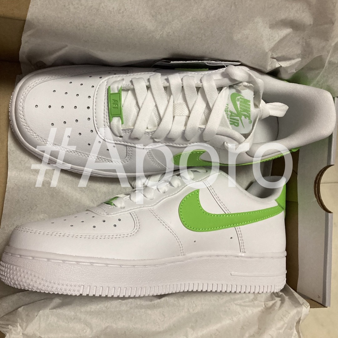 NIKE   NIKE ナイキ AIR FORCE 1 エアフォース1 グリーン  黄緑の