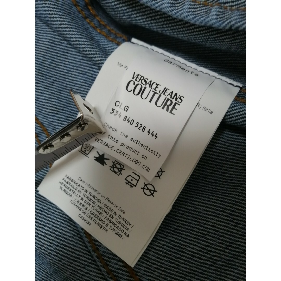 ★新品・メンズ★【Versace Jeans Couture】バック刺繍　46