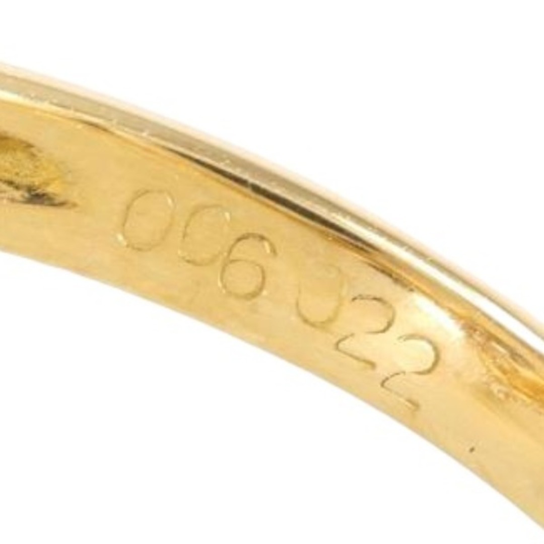 リング リング・指輪 イエローゴールド   サファイア ダイヤ レディースのアクセサリー(リング(指輪))の商品写真