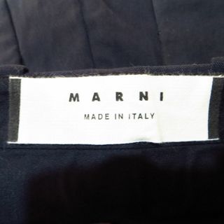 MARNI コットン ワイド ハーフ パンツ ショートパンツ イタリア製 42