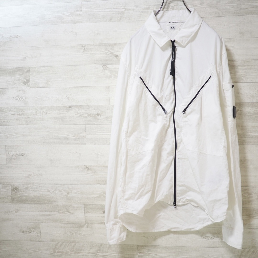 トップスC.P. COMPANY 22SS Cotton-Rip Overshirt