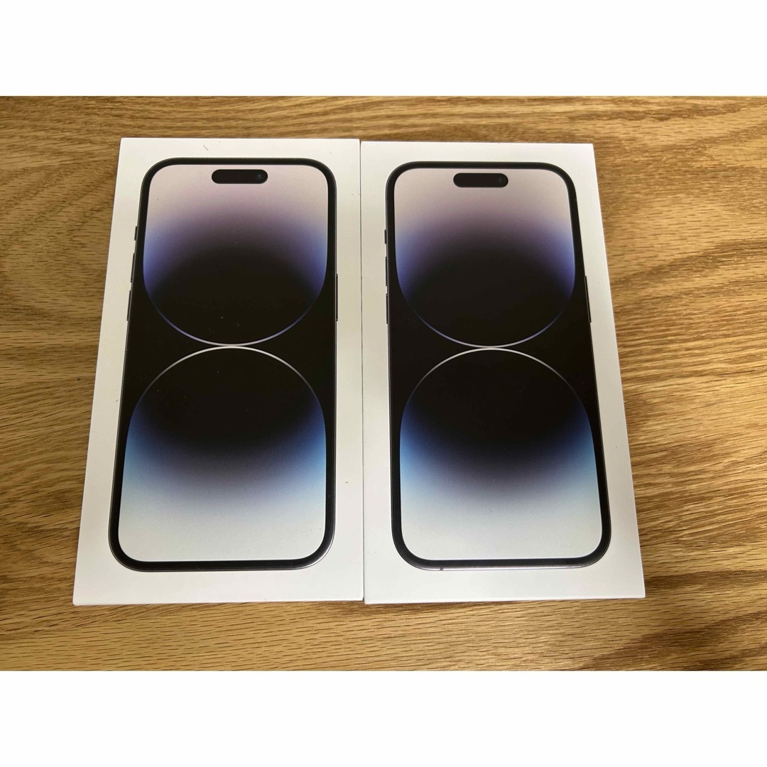 iPhone - iPhone14 Pro 256GB スペースブラック色2台 新品未開封の通販 ...