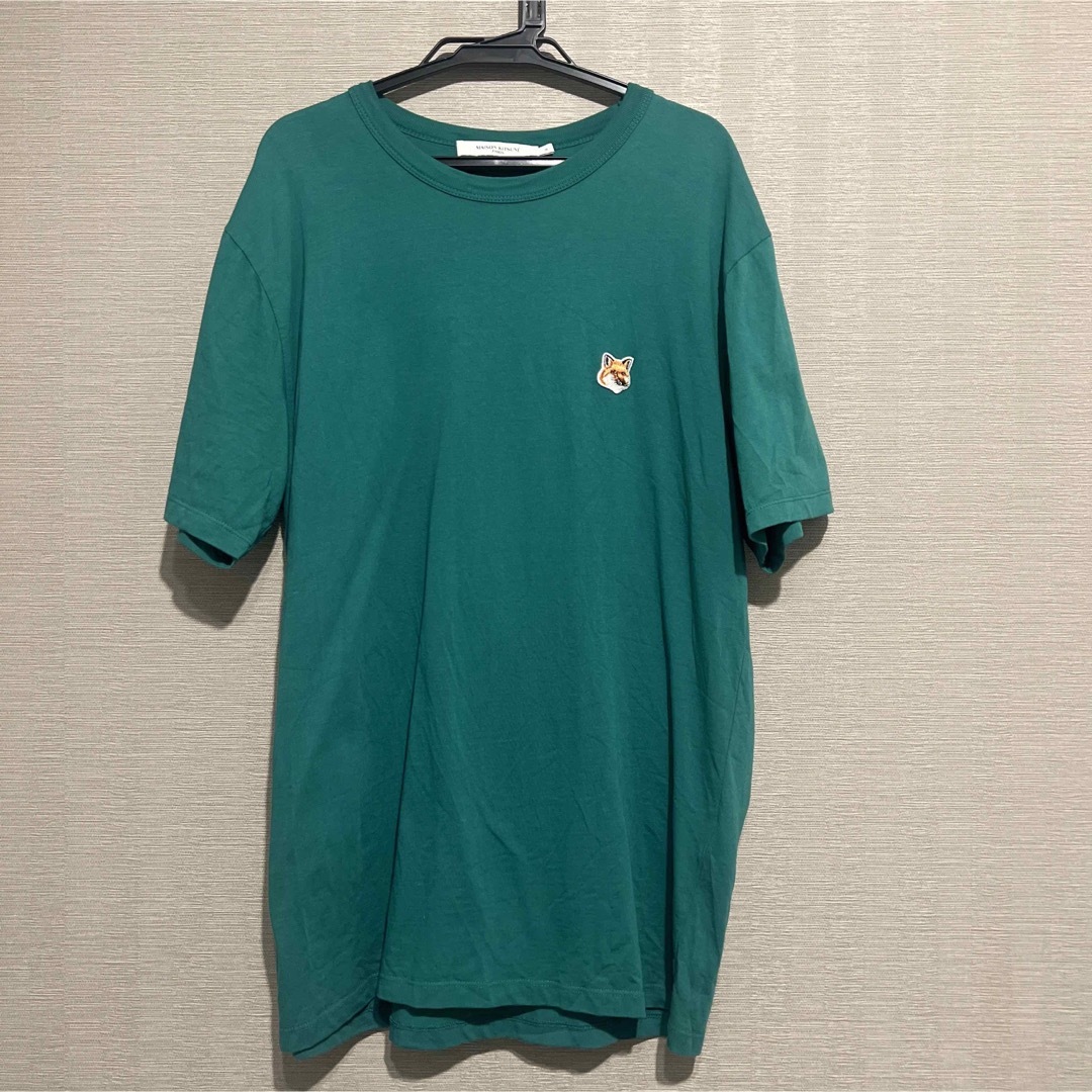 MAISON KITSUNE'(メゾンキツネ)のメゾンキツネ　FOX HEAD PATCH REGULAR TEE SHIRT メンズのトップス(Tシャツ/カットソー(半袖/袖なし))の商品写真