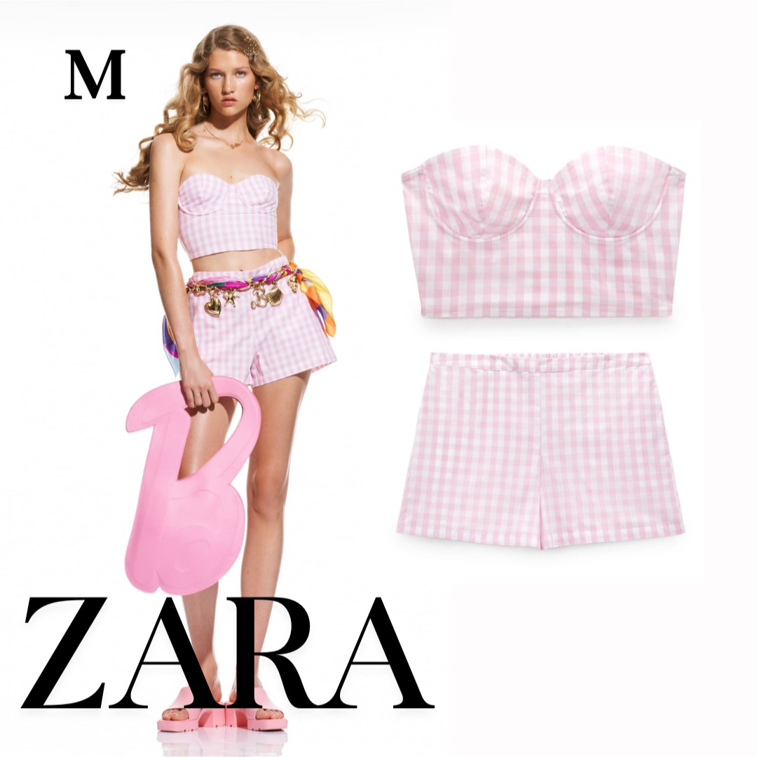 ZARA Barbie バービーコラボ スウェットシャツ ジョガーパンツセット