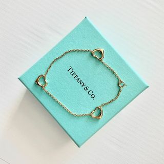 Tiffany & Co. - 極美品 ティファニー K18 750 3p ミニ オープンハート