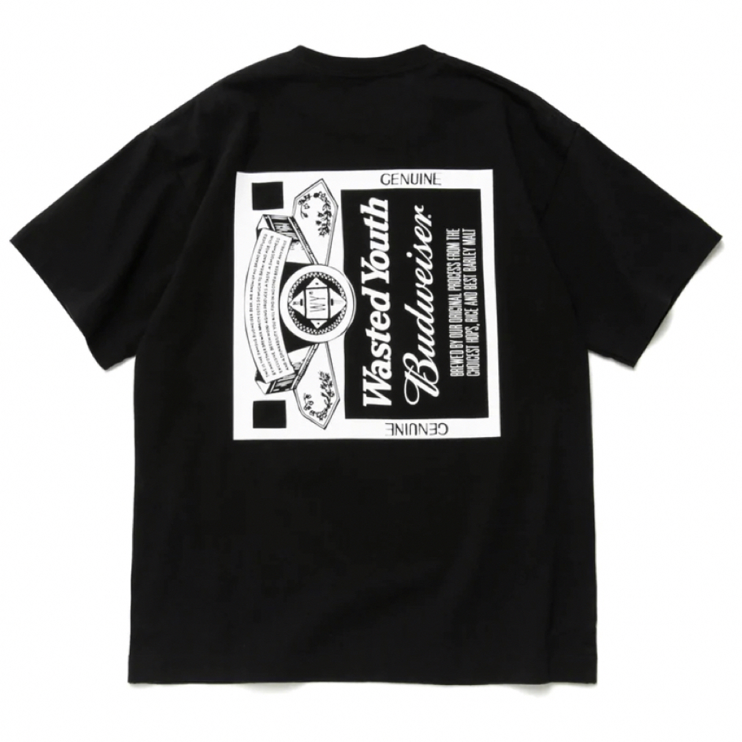 Wasted Youth verdy T-SHIRT#5 黒　tシャツ  2XL
