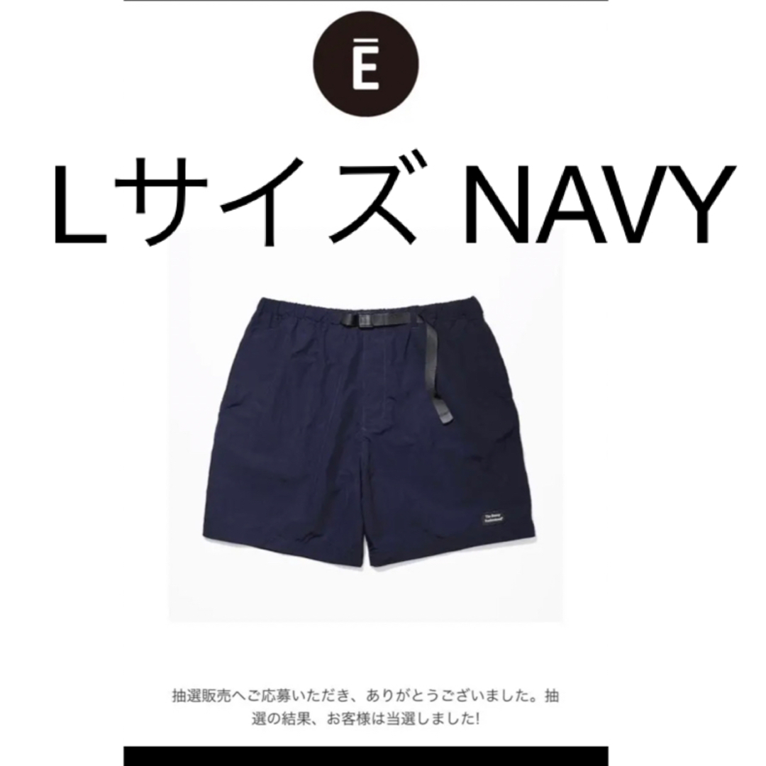 1LDK SELECT - ennoy nylon easy shorts Lsizeの通販 by しののめ's ...