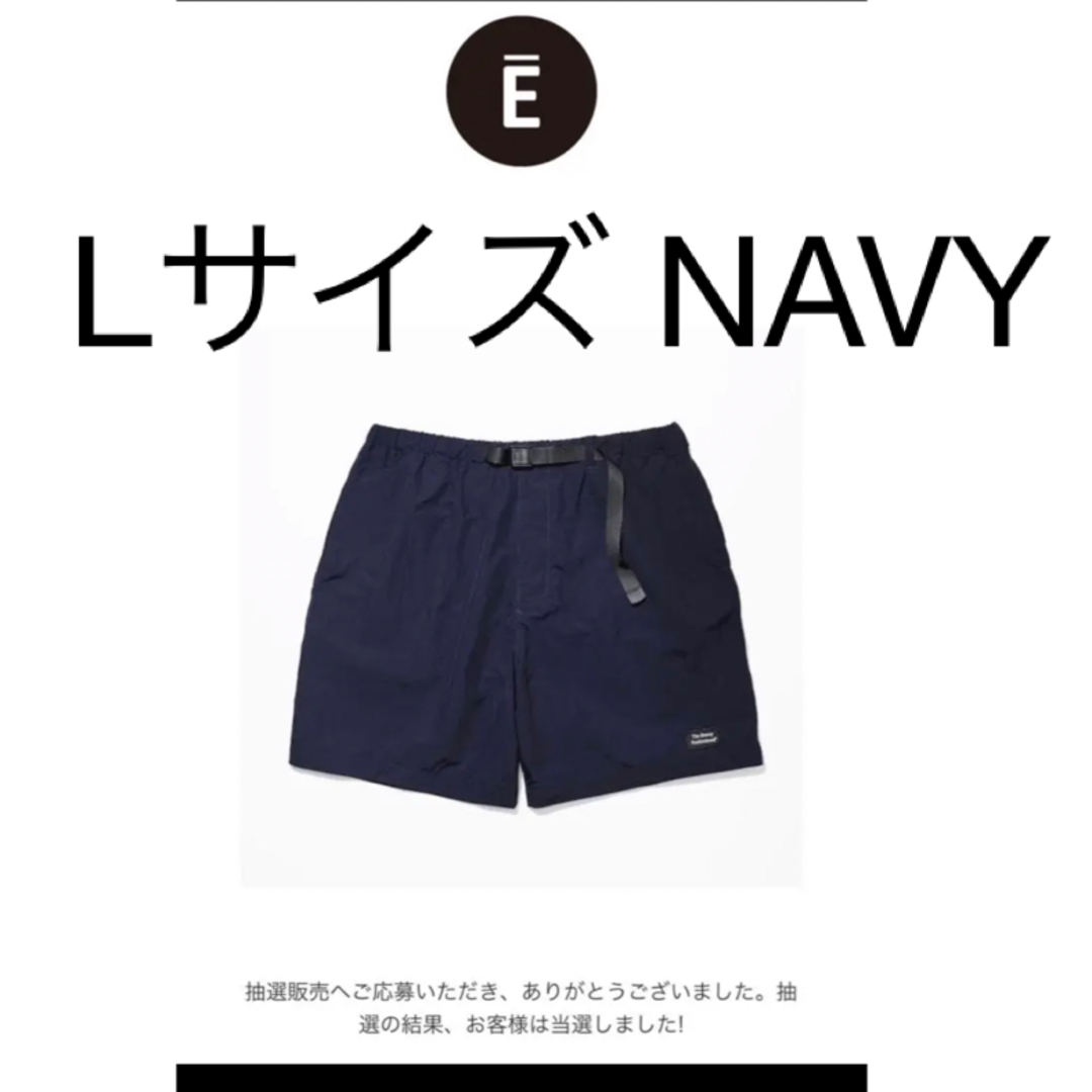 1LDK SELECT(ワンエルディーケーセレクト)のennoy nylon easy shorts Lsize メンズのパンツ(ショートパンツ)の商品写真