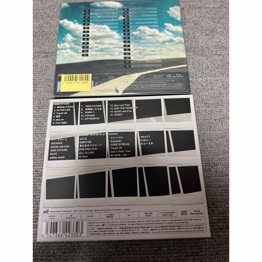 UVERworld(ウーバーワールド)のuverworld  CD DVD 初回限定版　UNSER 30 セット エンタメ/ホビーのCD(ゲーム音楽)の商品写真