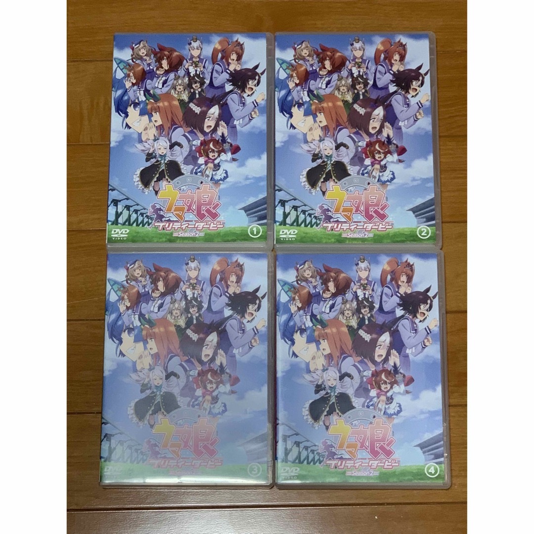 【送料無料】アニメ ウマ娘 プリティーダービー 第1&2期DVD 全10巻セット 4