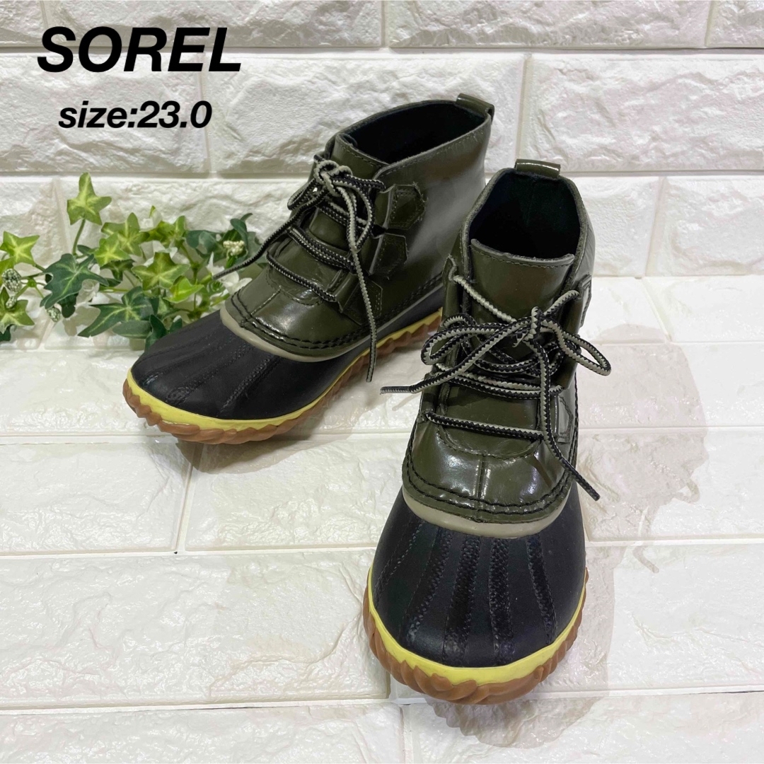 SOREL ソレル ショートブーツ レインブーツ23.0 - ブーツ