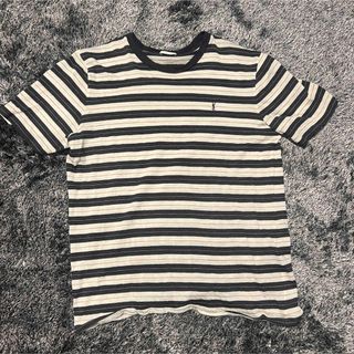 サンローラン(Saint Laurent)のサンローラン ボーダーカットソー(Tシャツ/カットソー(半袖/袖なし))