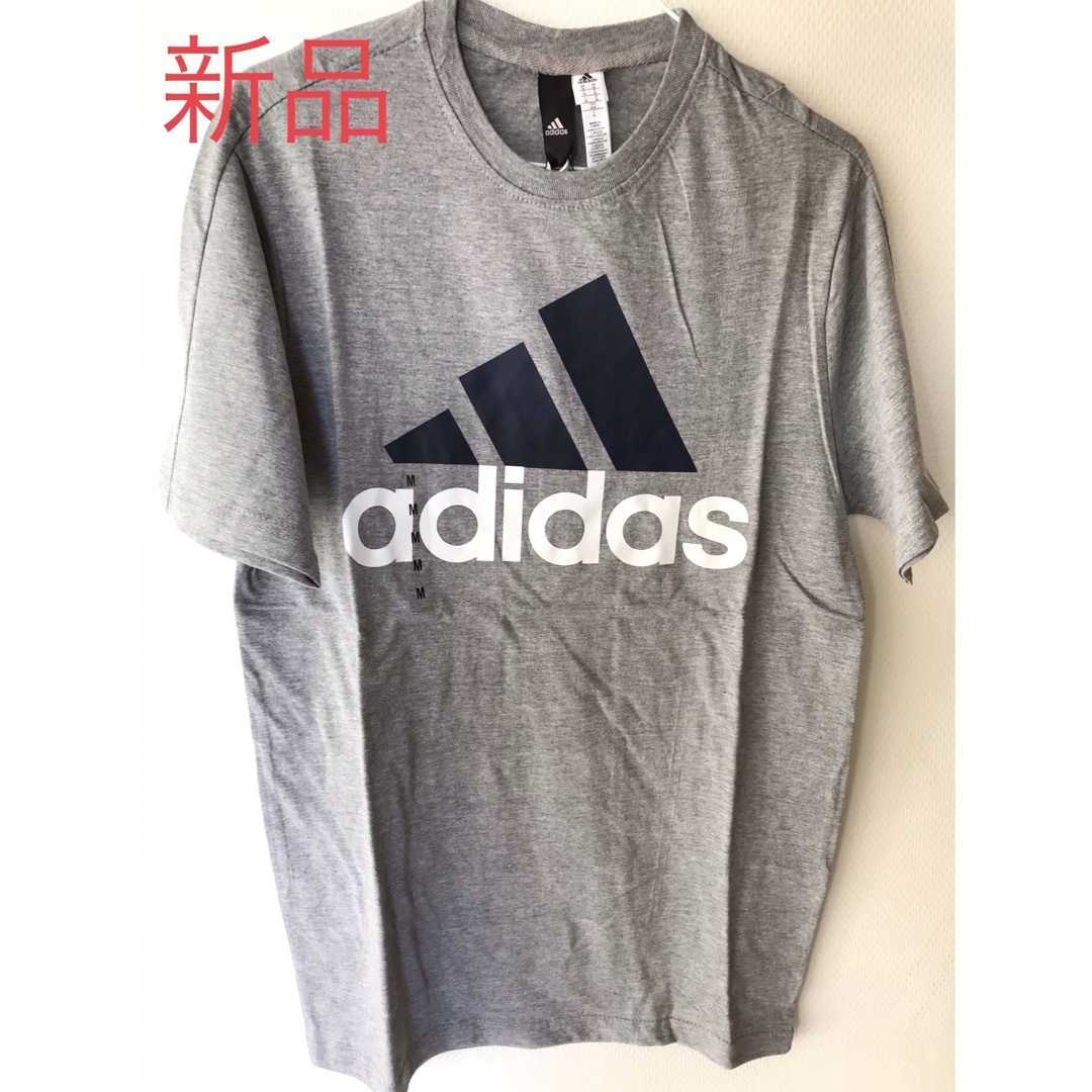 新品 adidas アディダス Tシャツ M グレー | フリマアプリ ラクマ