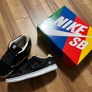 新品 NIKE SB× ベアブリック 限定コラボシューズ 22 黒 ブラックの通販