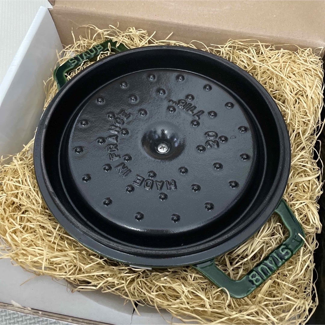 ストウブ ココット ラウンド 24cm グリーン | makprogres.com.mk