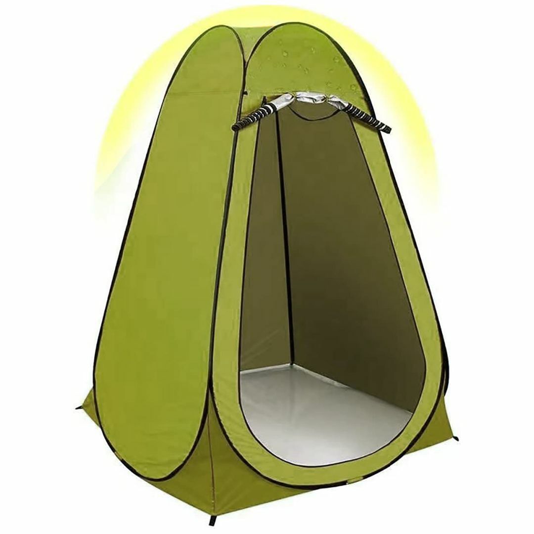 OUKALI 2人着替えテント プライベート 透けない 1門3窓デザインプライベその他