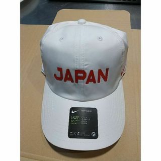 ナイキ(NIKE)の◆NIKE、ナイキ、キャップ、2個で　男女兼用、帽子「JAPAN」色、赤と白(キャップ)