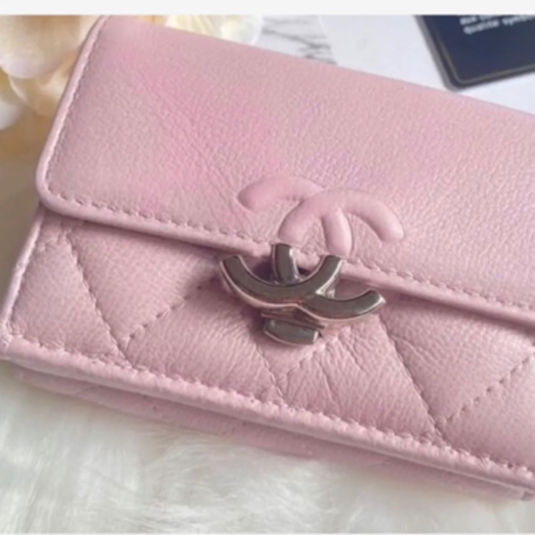 CHANEL 3つ折り財布 - 財布