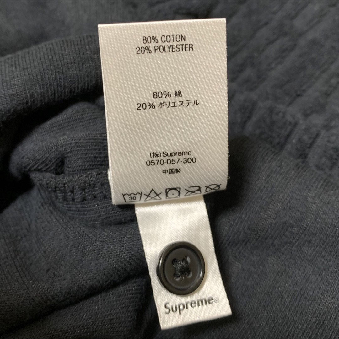 supreme ポロシャツ　ブラック　S  【新品】