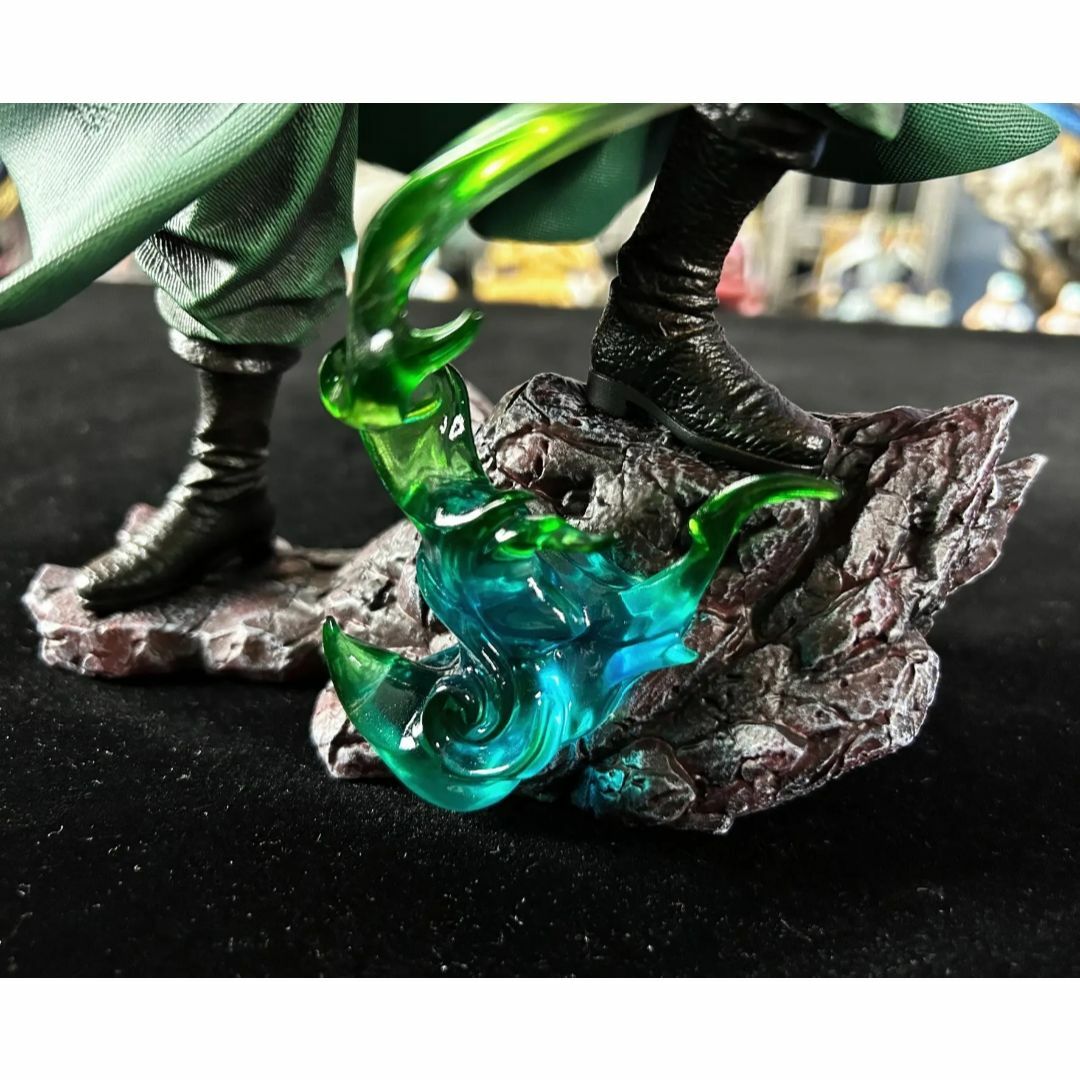 ワンピース ロロノア・ゾロ フィギュア ガレージキット LXスタジオ 緑 ワンピース ロロノア・ゾロ フィギュア ガレージキット LXスタジオ 緑