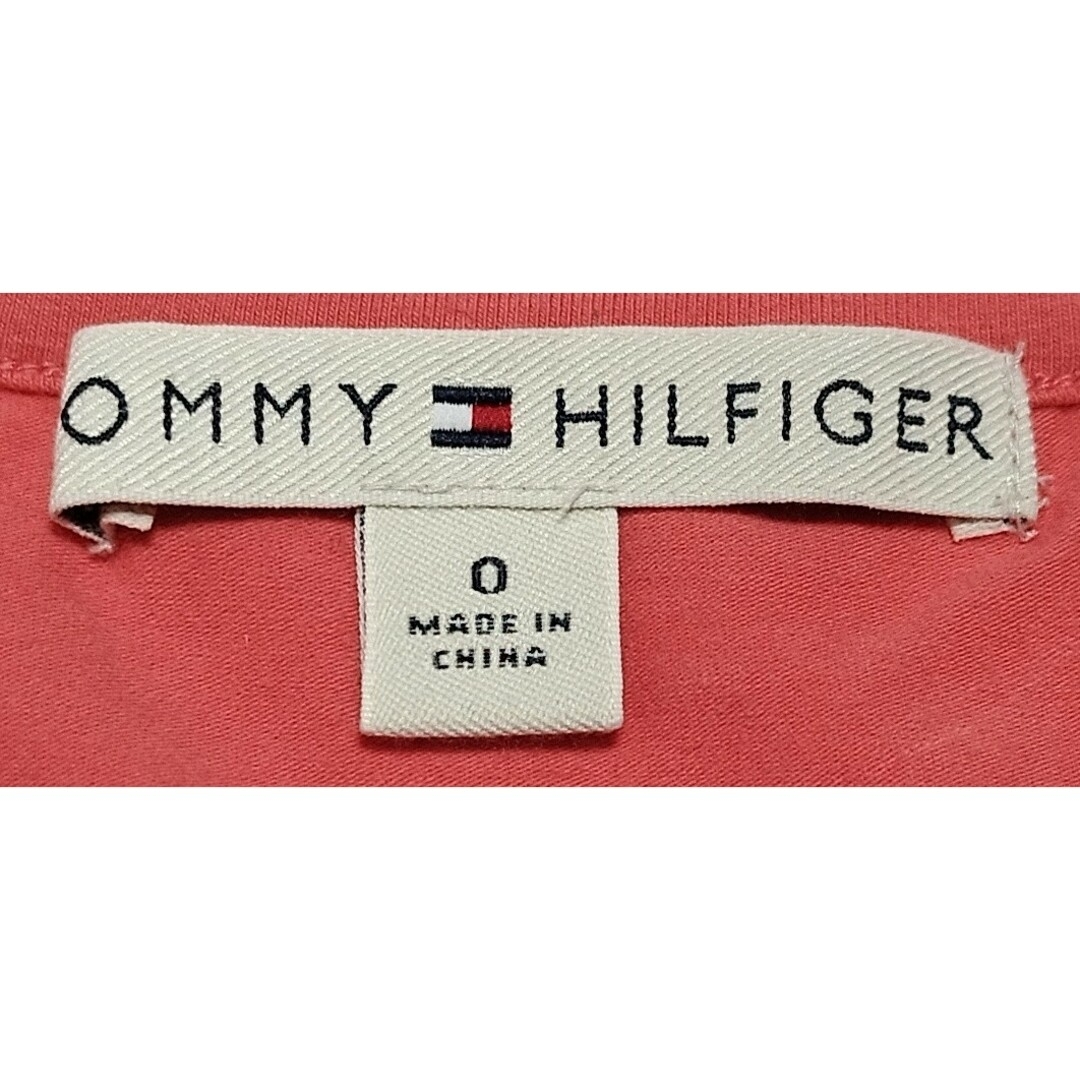 TOMMY HILFIGER(トミーヒルフィガー)の【美品】TOMMY HILFIGER(トミーヒルフィガー)レディースTシャツXS レディースのトップス(Tシャツ(半袖/袖なし))の商品写真