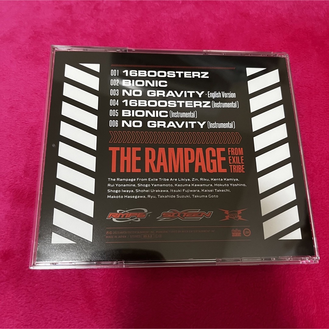 THE RAMPAGE(ザランページ)のTHERAMPAGE ランペ 16BOOSTERZ CD【新品・未使用】 エンタメ/ホビーのCD(ポップス/ロック(邦楽))の商品写真