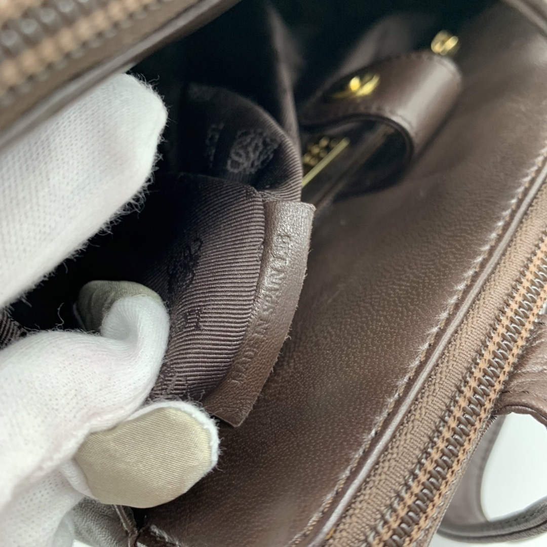 LOEWE - 超美品✨LOEWE ロエベ ハンドバッグ アナグラム ナッパレザー