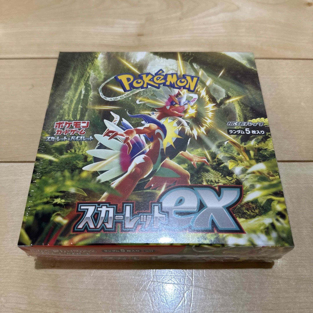 ポケモンカード スカーレットex 1BOX シュリンク付きポケカ