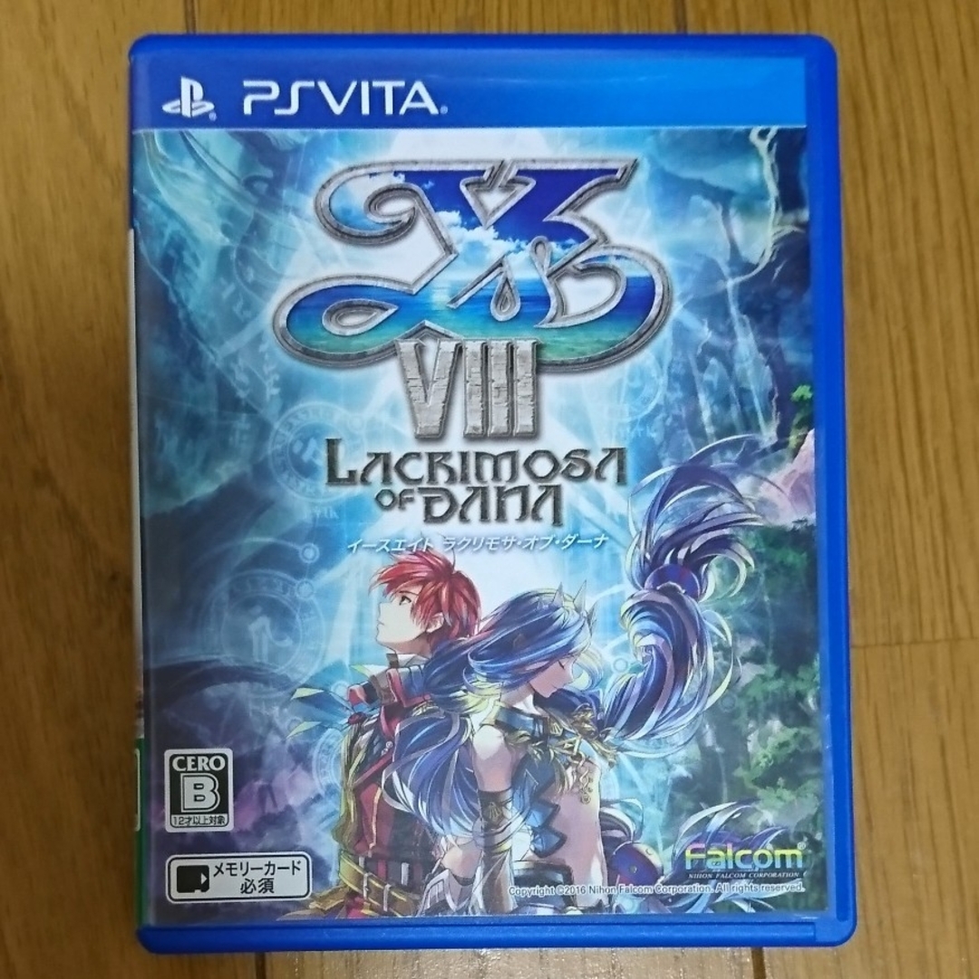 イースVIII -Lacrimosa of DANA（ラクリモサ・オブ・ダーナ） エンタメ/ホビーのゲームソフト/ゲーム機本体(携帯用ゲームソフト)の商品写真