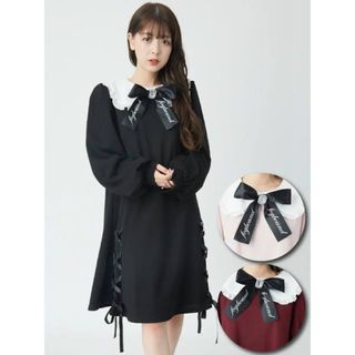 152【極美品】Ank Rouge アンクルージュ レディース 黒 ワンピース