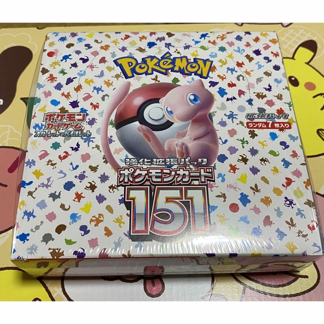 ポケモンカード 151 1BOX シュリンク付