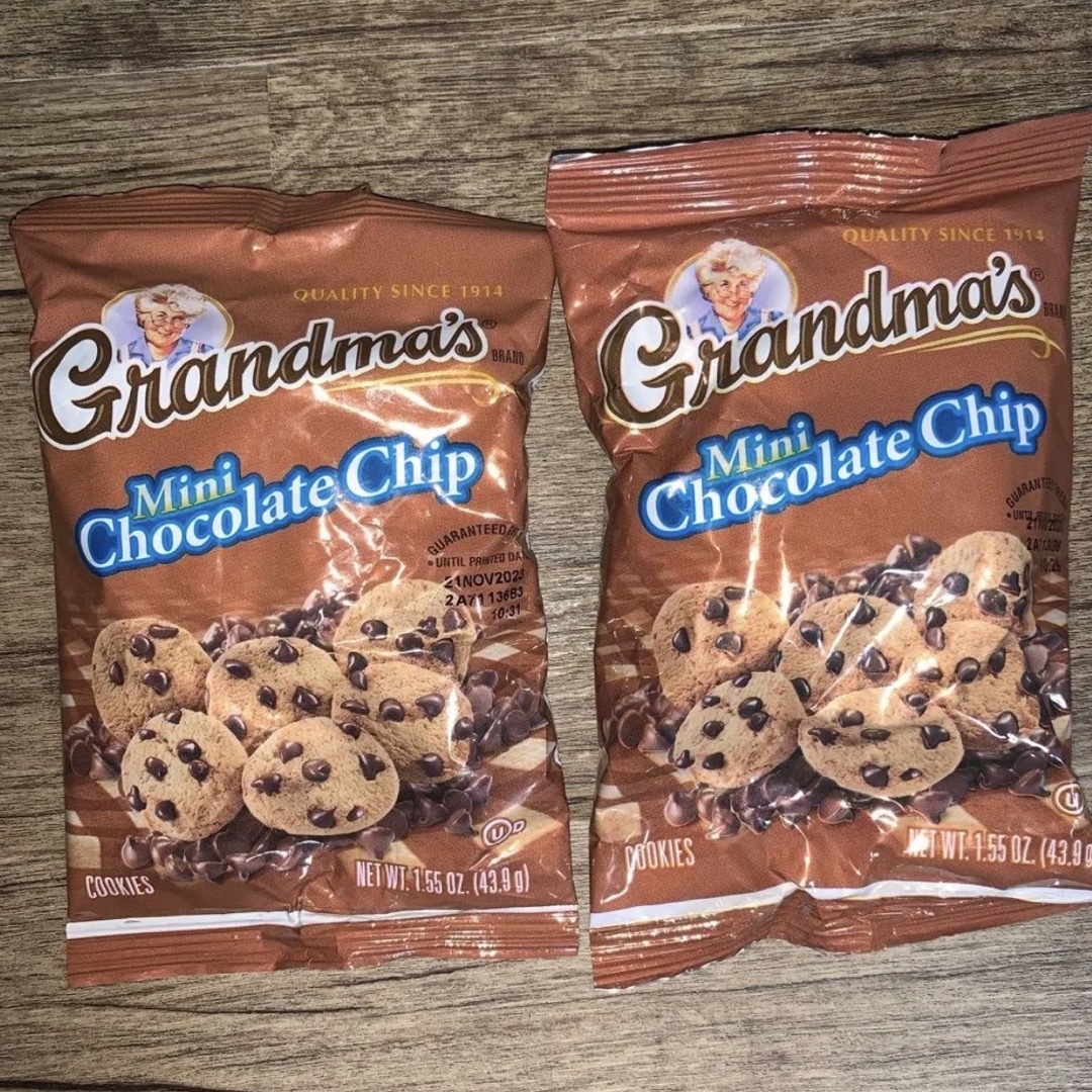 アメリカ お菓子 Grandma's Cookies ミニチョコチップ 2袋