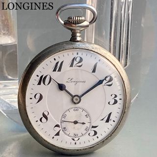 LONGINES - 【動作品】ロンジン LONGINES アンティーク 懐中時計 手
