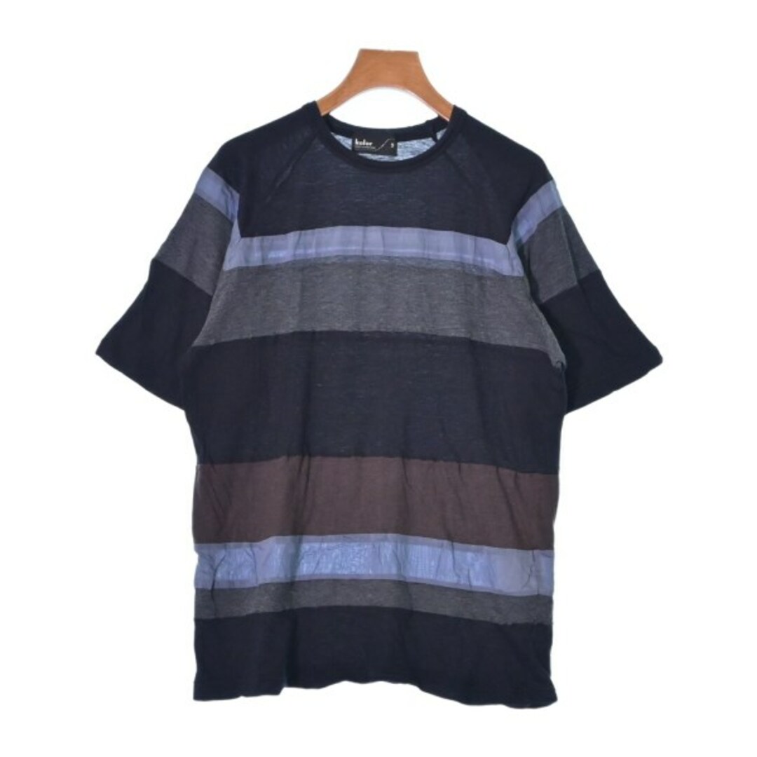 kolor カラー Tシャツ・カットソー 2(M位) 黒x茶x青等