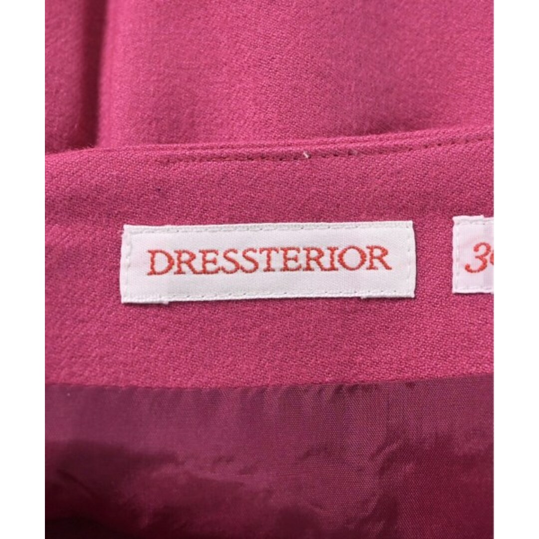 DRESSTERIOR(ドレステリア)のDRESSTERIOR ドレステリア ひざ丈スカート 36(S位) ピンク系 【古着】【中古】 レディースのスカート(ひざ丈スカート)の商品写真