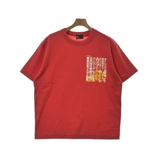 カラー(kolor)のkolor カラー Tシャツ・カットソー 1(S位) 赤 【古着】【中古】(Tシャツ/カットソー(半袖/袖なし))