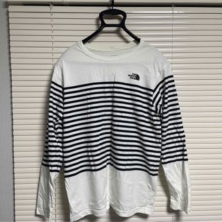 ノースフェイス(THE NORTH FACE) ボーダー メンズのTシャツ