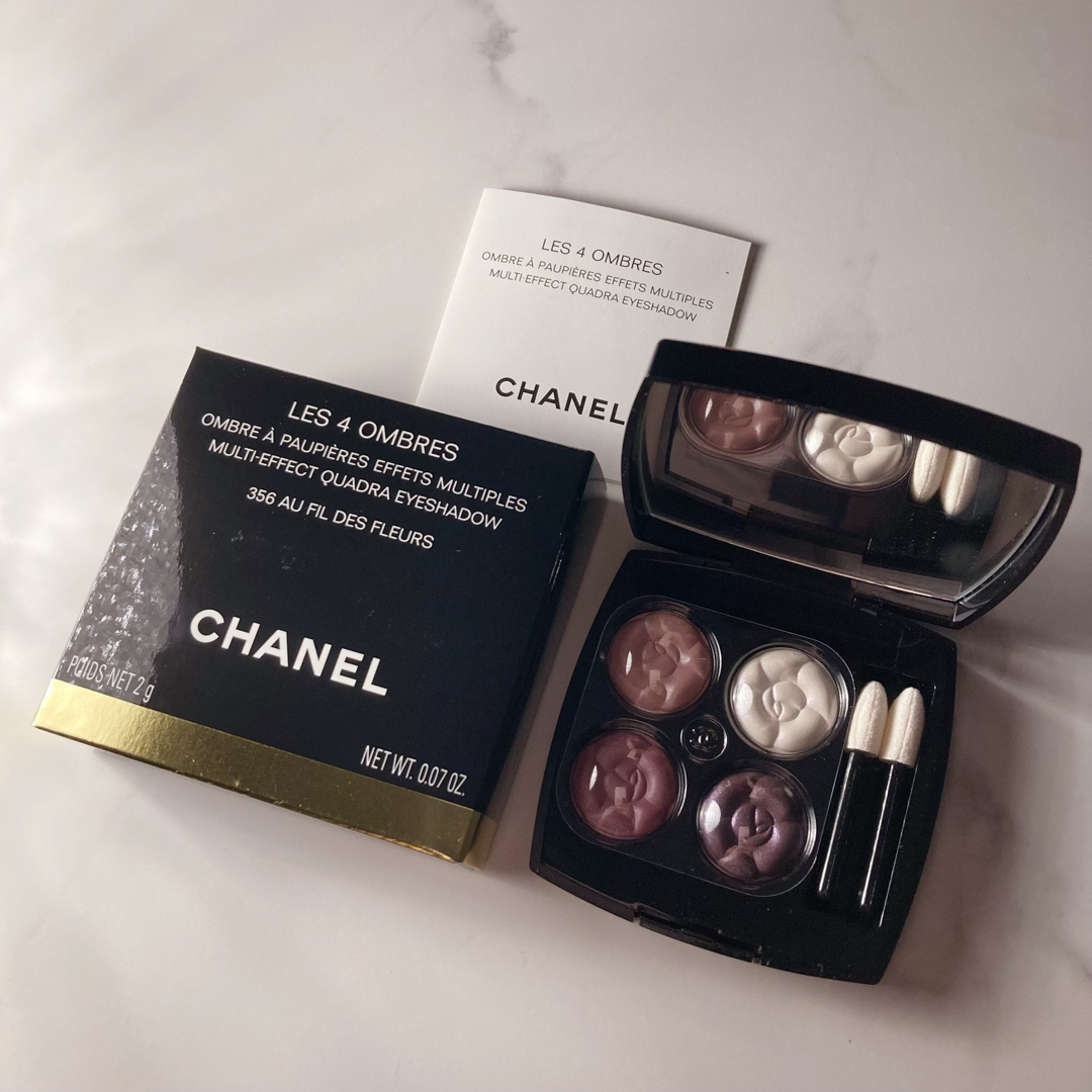 CHANEL シャネル キャトル オンブル 356 オー フィル デ フルール 1