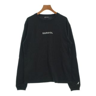 カンゴール(KANGOL)のKANGOL カンゴール Tシャツ・カットソー S 黒 【古着】【中古】(カットソー(半袖/袖なし))