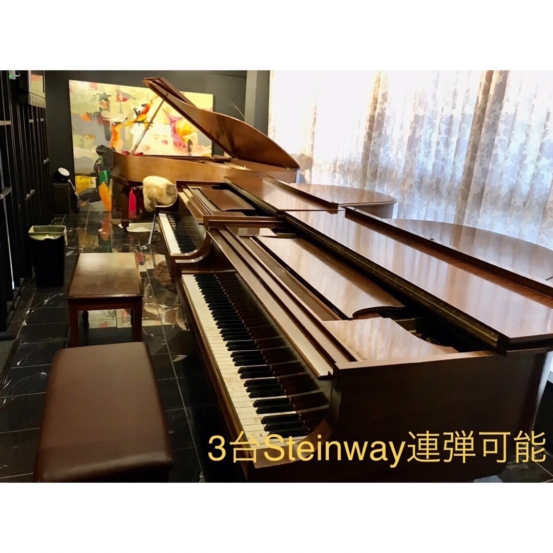 2時間Steinway M 170 練習室利用券　スタインウェイ 予約必須 チケットの優待券/割引券(宿泊券)の商品写真