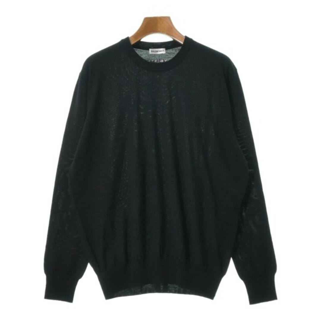 正規品激安 BALENCIAGA バレンシアガ ニット・セーター L 黒 【古着