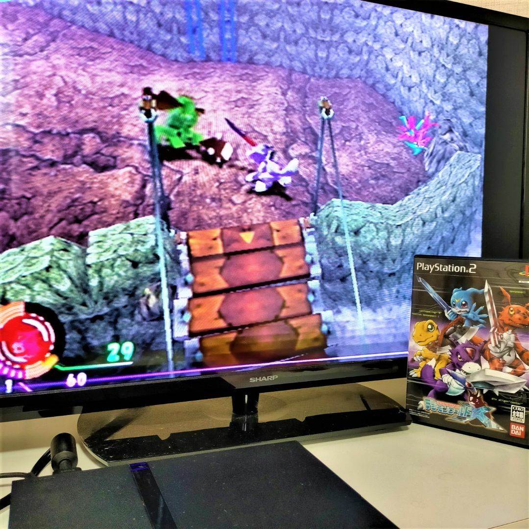 PlayStation2 - 【PS2】デジモンワールドX(動作確認済み)の PlayStation2 - 【PS2】デジモンワールドX(動作確認済み)の
