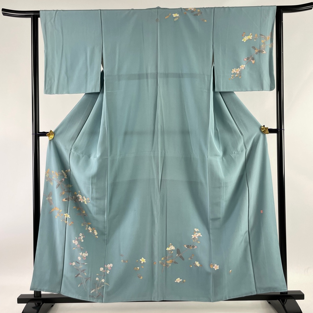 付下げ 身丈 裄丈 正絹 名品 着物