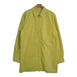 ミュウミュウ(miumiu)のMiu Miu ミュウミュウ カジュアルシャツ 50(XL位) 黄緑系 【古着】【中古】(シャツ)