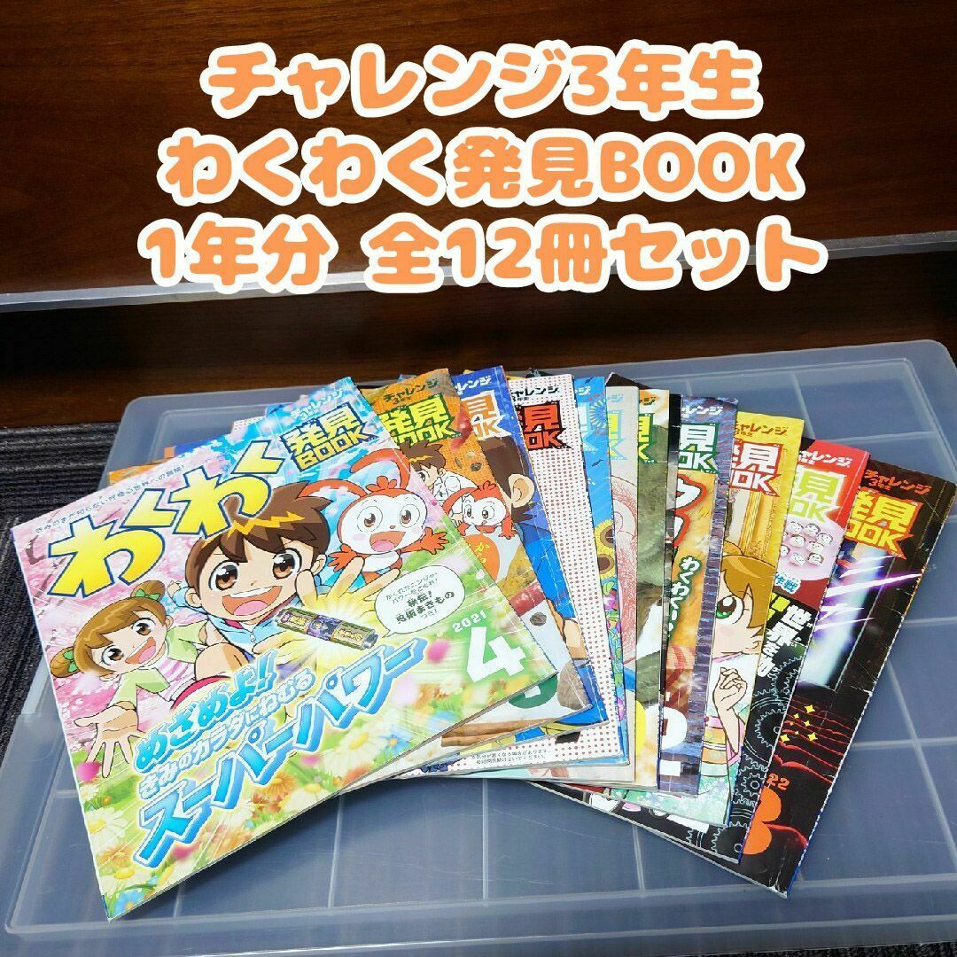 チャレンジ3年生 わくわく発見ブック 一年分 - その他