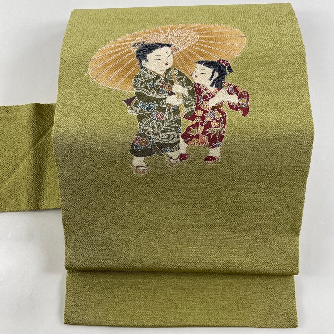 名古屋帯 名品 正絹 - 帯 名古屋帯 名品 正絹