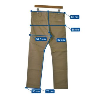 新品未使用　Dickies  ダブルニー 32×32  カーキ ベージュ パンツ